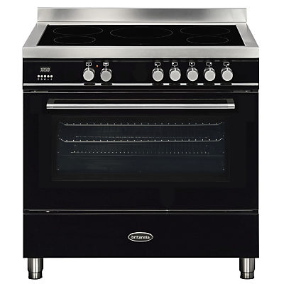 Britannia RC-9SI-QL Q-Line Induction Hob Range Cooker Black Britannia RC-9SI-QL Q-Line Induction Hob Range Cooker Black